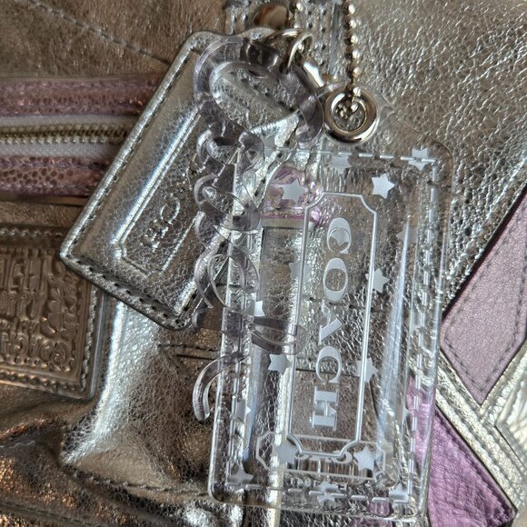 Coach Poppy Metallic Star Bag - Picture 10 of 14